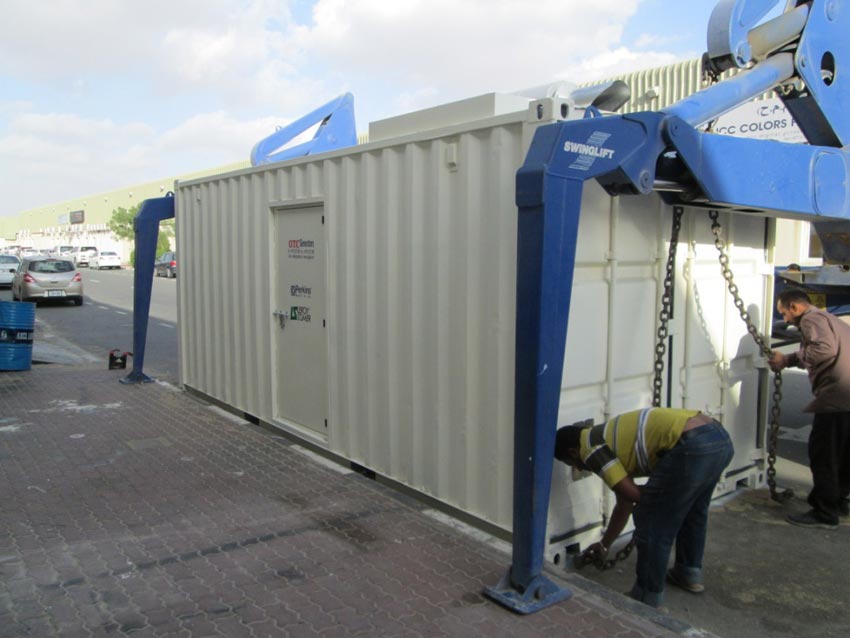 container generator for military hospital