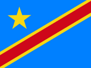 Democratic Republic of Congo national flag