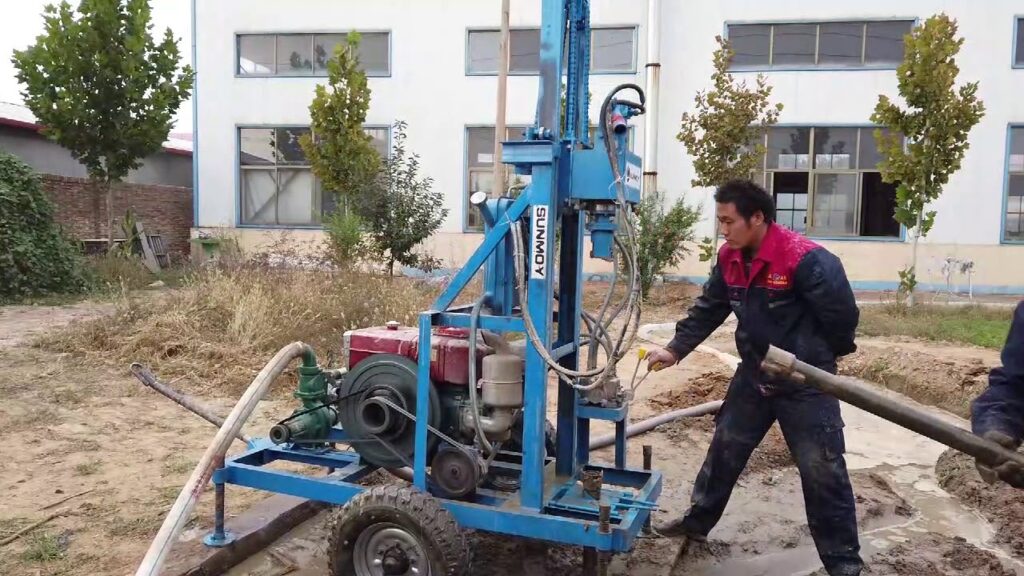 Water Drilling Machine